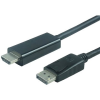 PremiumCord DisplayPort HDMI Átalakító Fekete 1m kportadk01-01