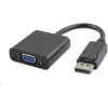 PremiumCord DisplayPort VGA/D-Sub Átalakító Fekete 15cm kportad05 (kportad05)