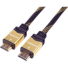 PremiumCord GOLD 4K HDMI High Speed, 2m audió/videó kellék, kábel és adapter
