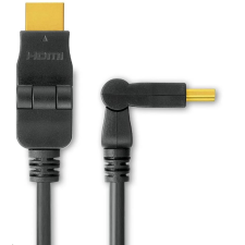 PremiumCord HDMI 2.0 Összekötő Fekete 2m kphdmo2 kábel és adapter