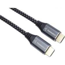 PremiumCord HDMI 2.1 Összekötő Fekete 50cm kphdm21s05 (kphdm21s05) kábel és adapter