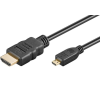 PremiumCord HDMI Micro HDMI Átalakító Fekete 2m kphdmad2