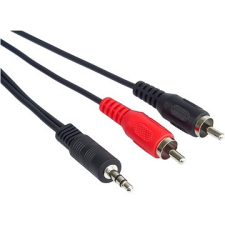 PremiumCord jack M 3,5 -&amp;gt, 2x RCA M, 3m audió/videó kellék, kábel és adapter