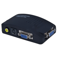 PremiumCord Kompozit s-video/cinch átalakító VGA jelre (DB15F) a-9 kábel és adapter