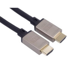 PremiumCord kphdm21k2 Ultra High Speed HDMI 2.1 2 m fekete-szürke kábel audió/videó kellék, kábel és adapter