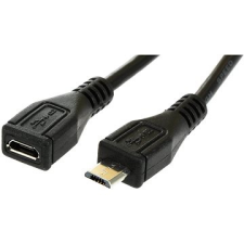 PremiumCord micro USB 2.0 hosszabbító 3 méter kábel és adapter