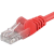 PremiumCord Patch kabel UTP Cat6 25cm cervena hálózati kábel Vörös 0,25 M U/UTP (UTP)