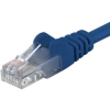 PremiumCord Patch kábel UTP RJ45-RJ45 CAT6 0.25m kék