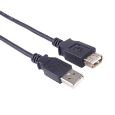 PremiumCord PremiumCord KUPAA3BK USB kábel 3 M USB 2.0 USB A Fekete kábel és adapter