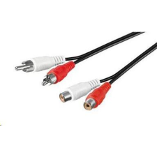 PremiumCord RCA Hosszabbító Fekete 10m kjackcmf2-10 (kjackcmf2-10) kábel és adapter