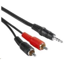 PremiumCord RCA Jack Átalakító Fekete 1.5m kjackcin015 kábel és adapter