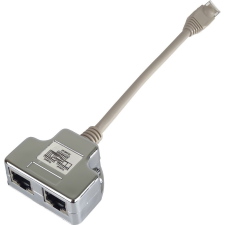 PremiumCord RJ-45 CAT5 Elosztó Szürke 15cm smd6 (smd6) kábel és adapter