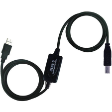 PremiumCord USB 2.0 - 10m kábel és adapter