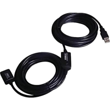 PremiumCord USB 2.0 - 15m, hosszabbító kábel és adapter