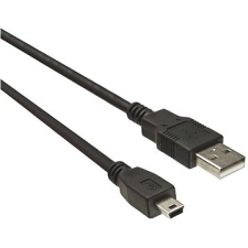 PremiumCord USB 2.0 interfész Micro AB 0,5 m fekete kábel és adapter