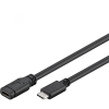 PremiumCord USB 3.0 Type C Hosszabbító Fekete 2m KU31MF2