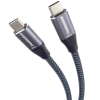 PremiumCord USB 3.0 Type C Összekötő Fekete-Szürke 2m KU31CT2