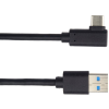 PremiumCord USB-C/M 90° to USB-A/M 3.0 - 3m (ku31cz3bk)