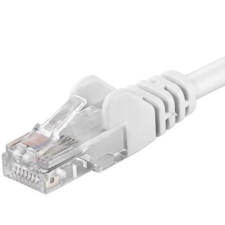 PremiumCord UTP Cat6 ethernet kábel 3m fehér (SP6UTP030W) kábel és adapter