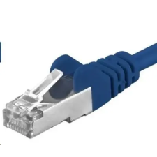 PremiumCord UTP CAT6A Összekötő Kék 50cm sp6asftp005B kábel és adapter