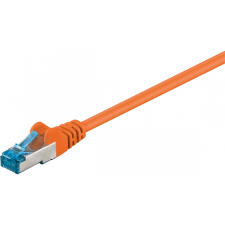 PremiumCord UTP CAT6A Összekötő Narancssárga 25cm sp6asftp002E (sp6asftp002E) kábel és adapter