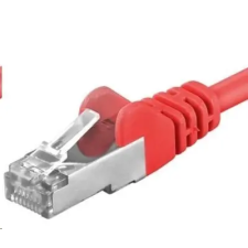 PremiumCord UTP CAT6A Összekötő Piros 50cm sp6asftp005R kábel és adapter