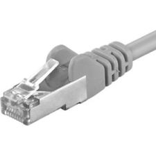 PremiumCord UTP CAT6A Összekötő Szürke 20m sp6asftp200 (sp6asftp200) kábel és adapter