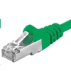 PremiumCord UTP CAT6A Összekötő Zöld 3m sp6asftp030G
