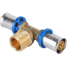  PRESS T-IDOM KM 16x1/2" APE hűtés, fűtés szerelvény