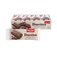  Prestige Duettes csokoládés keksz kakaós tejbevonóval - 22,25g csokoládé és édesség