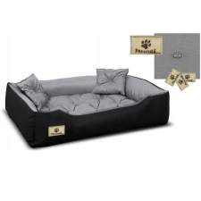 Prestige kutyafekhely 130x105cm szürke-fekete szállítóbox, fekhely kutyáknak