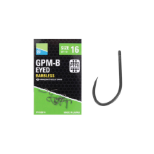 Preston GPM-B EYED HOOKS - 12 horog