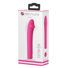 Pretty Love Pixie rózsaszín vibrátor, puha, bársonyos felületű, 10 rezgési funkc vibrátorok