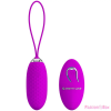 Pretty Love Remote control, 12 functions of vibration, rechargeable stimulator with silicone cover, remote by 1 AAA battery operated