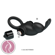Pretty Love Vibrant Penis Ring 1 Black péniszgyűrű