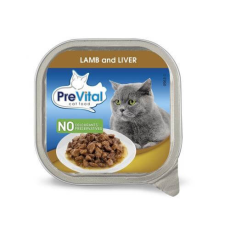 Prevital alutálka macska bárány-máj – 12×100 g macskaeledel