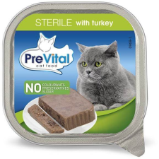 Prevital alutálka macska pulyka steril – 12×100 g macskaeledel