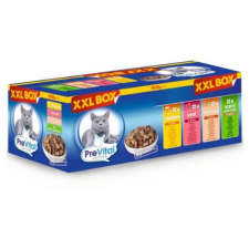PreVital alutasakos macskaeledel giga box 48x100g Multipack macskaeledel