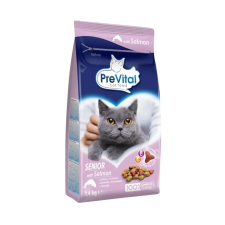 PreVital granulátum lazaccal öregedő macskáknak, 1,4 kg macskaeledel