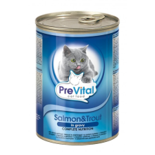 Prevital Macska Konzerv Lazac 415gr macskaeledel