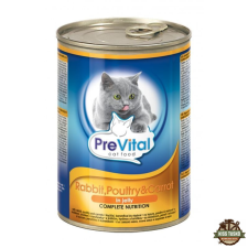 PreVital Macska Konzerv pulyka-bárány 415gr macskaeledel