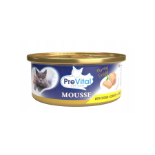 PreVital Nedves Macskaeledel Mousse csirke - 85g macskaeledel