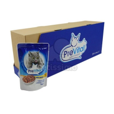 PreVital PreVital alutasakos eledel csirkével 24 x 100 g macskaeledel