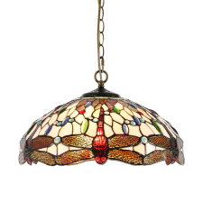 Prezent 1708 Tiffany függeszték, 2x60W E27 világítás