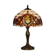 Prezent Prezent 96 Tiffany asztali lámpa, 1x60W E27 világítás