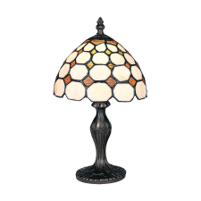 Prezent Tiffany színes Tiffany asztali lámpa (PRE-101) E14 1 izzós IP20 világítás