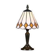 Prezent Tiffany színes Tiffany asztali lámpa (PRE-90) E14 1 izzós IP20 világítás