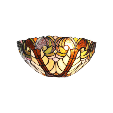 Prezent Tiffany színes Tiffany fali lámpa (PRE-1703) E27 1 izzós IP20 világítás