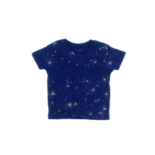Primark festék mintás kék póló - 122 gyerek póló
