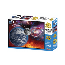 Prime 3D Föld Hold Discovery Channel 3D puzzle. 500 darabos puzzle, kirakós